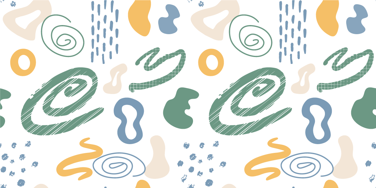 极简主义抽象漩涡图案 - TenStickers