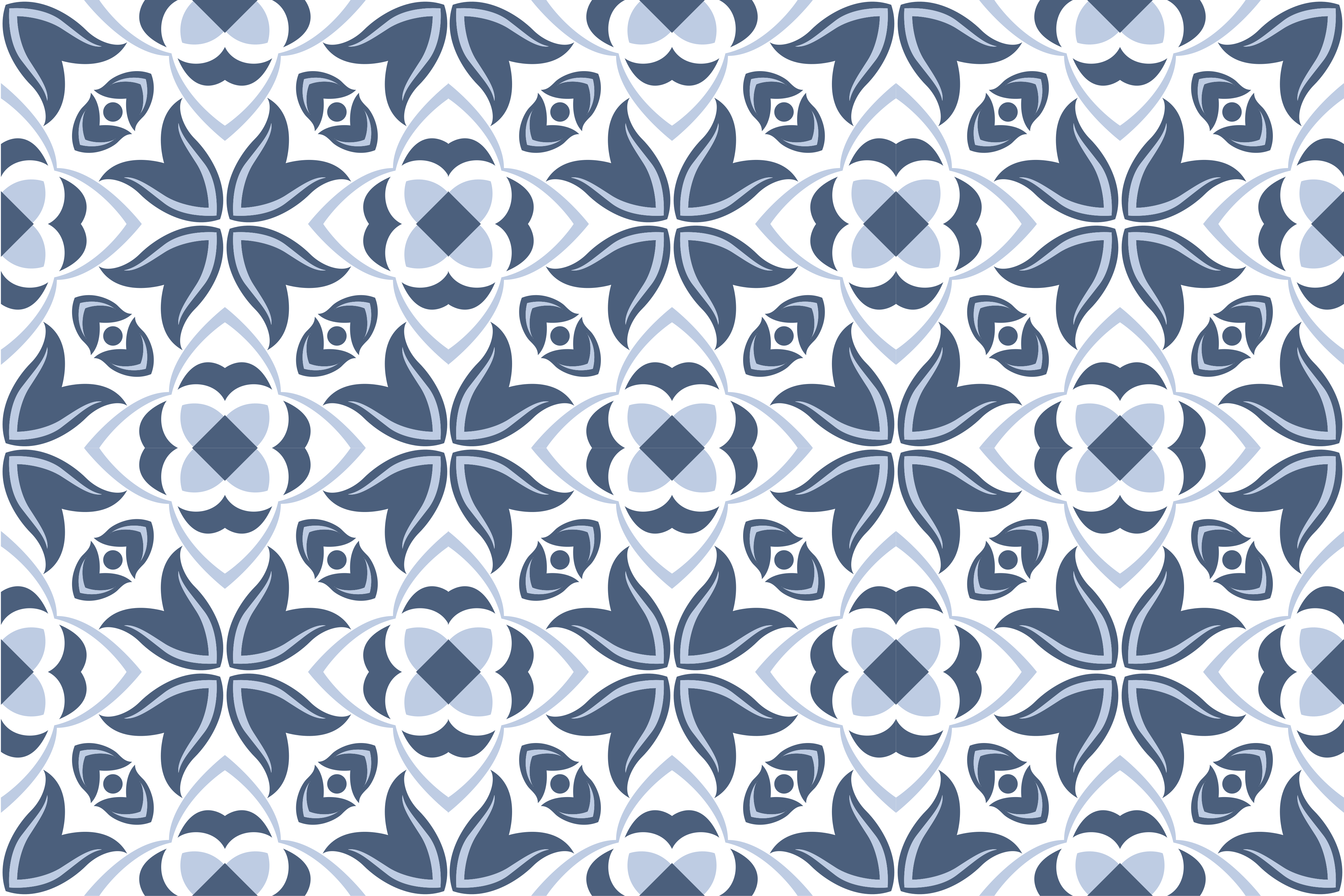 乙烯基地毯镶嵌 时尚的灰色图案 - TenStickers