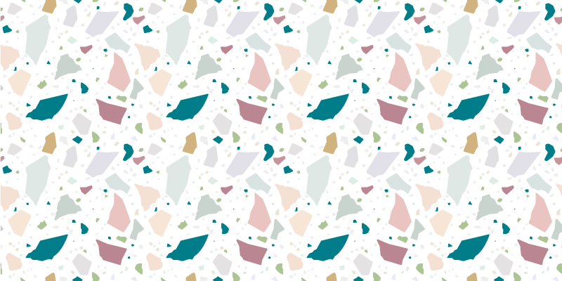 乙烯基地毯几何概念图形 - TenStickers