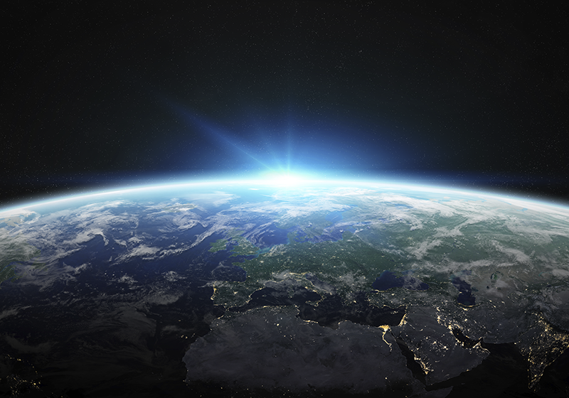 乙烯基地毯带您领略地球的璀璨地平线 - TenStickers