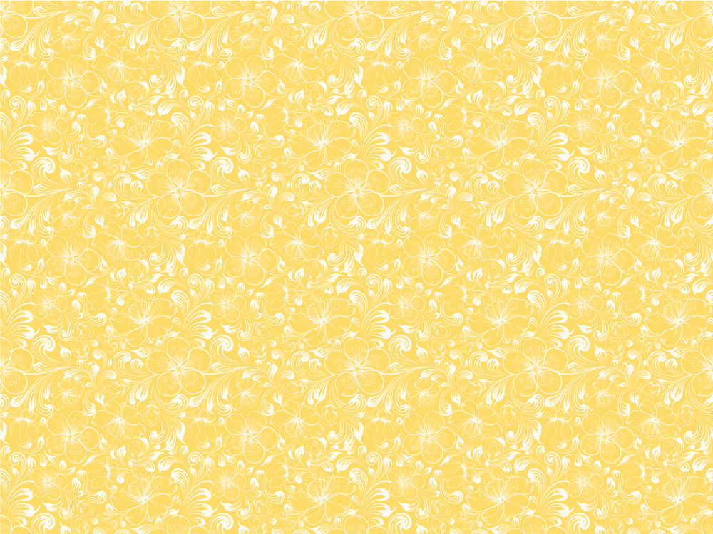 乙烯基花草地毯 花卉图案设计 - TenStickers