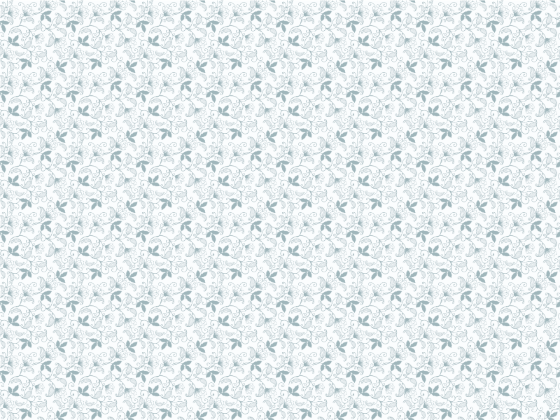 乙烯基花草地毯 典雅的花卉图案 - TenStickers