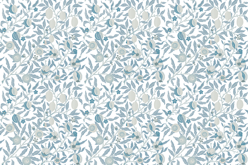 乙烯基花草地毯 植物叶子图案 - TenStickers