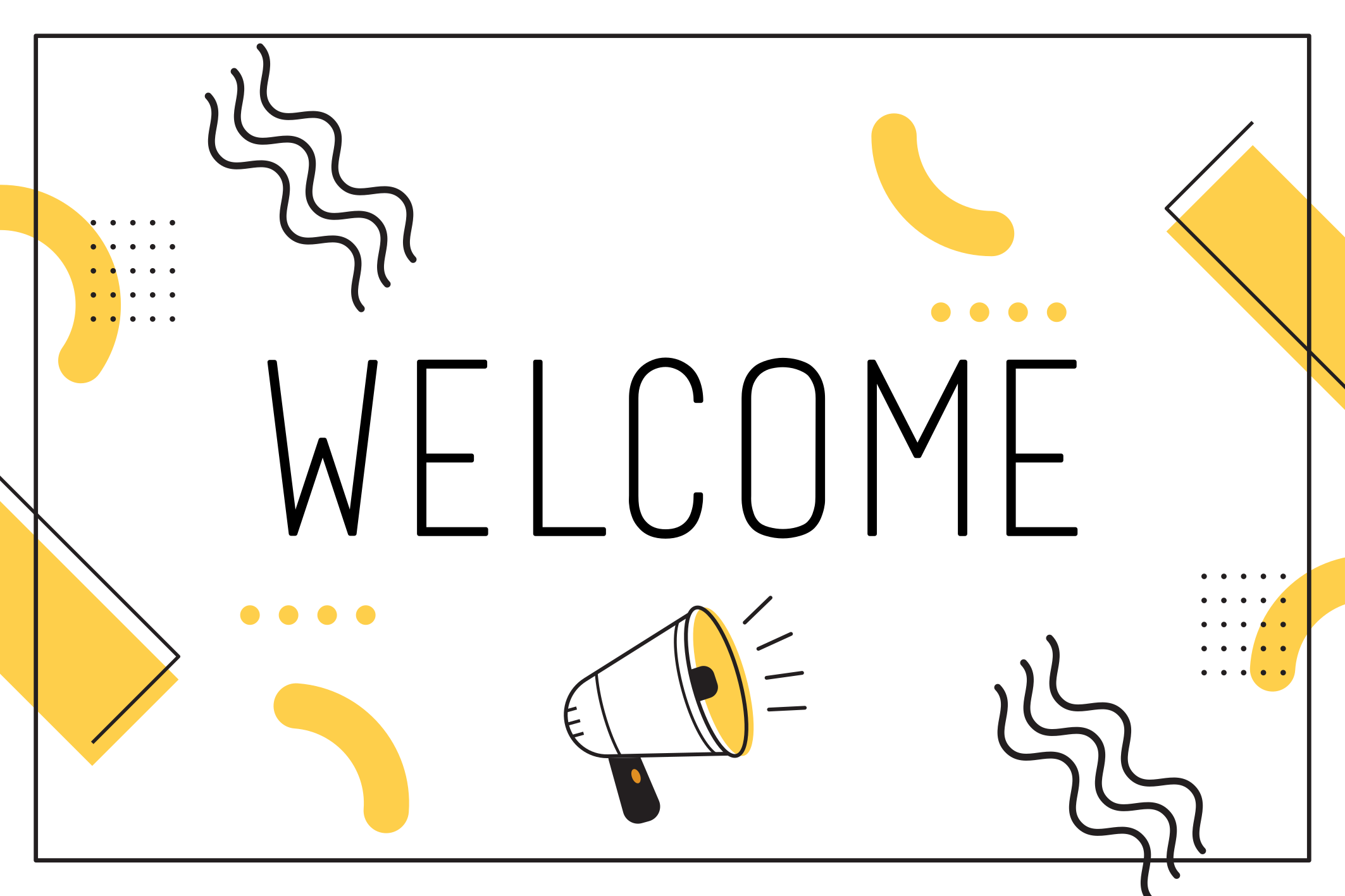 乙烯基地毯与问候信息 - TenStickers