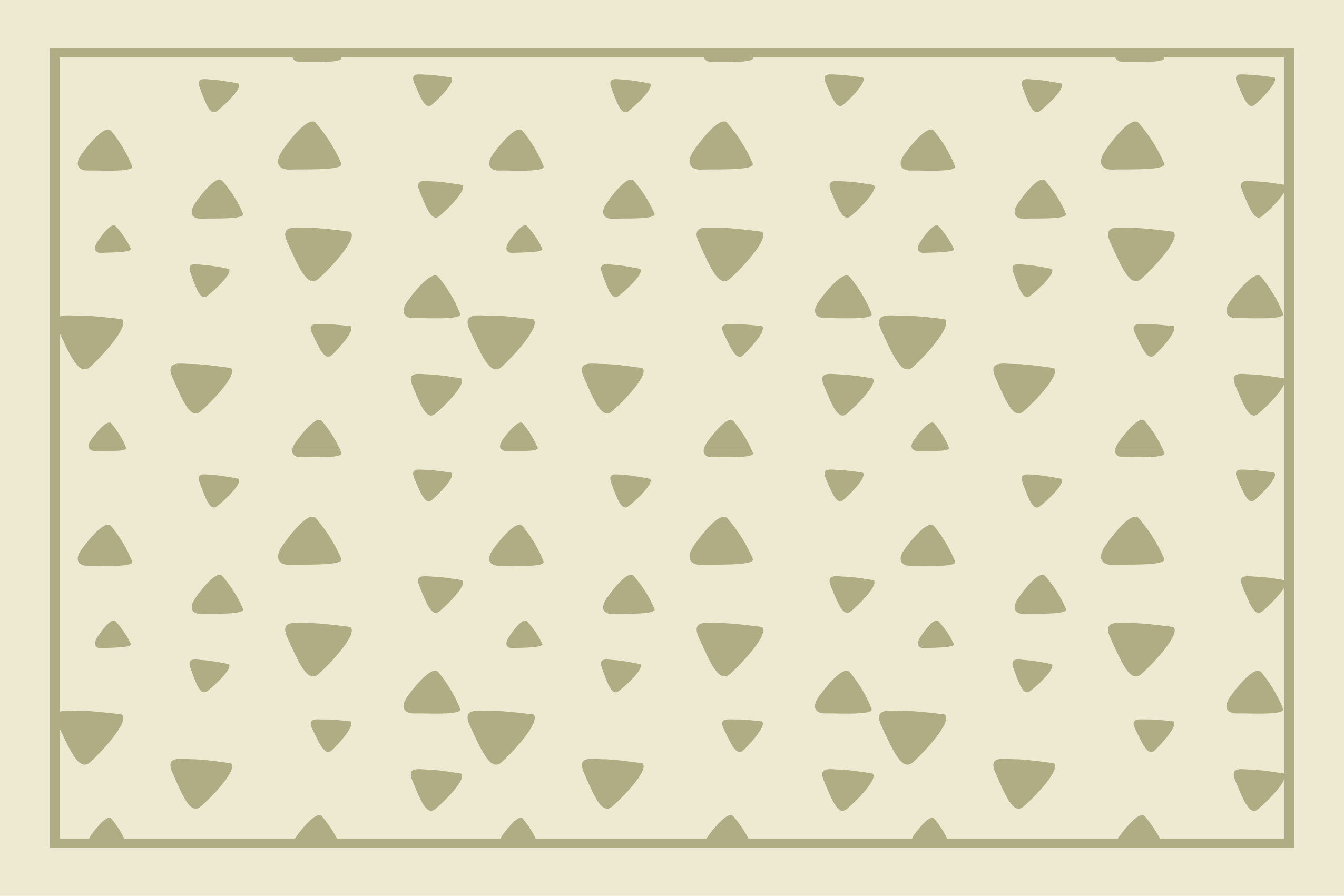 乙烯基地毯几何 三角形图案 - TenStickers