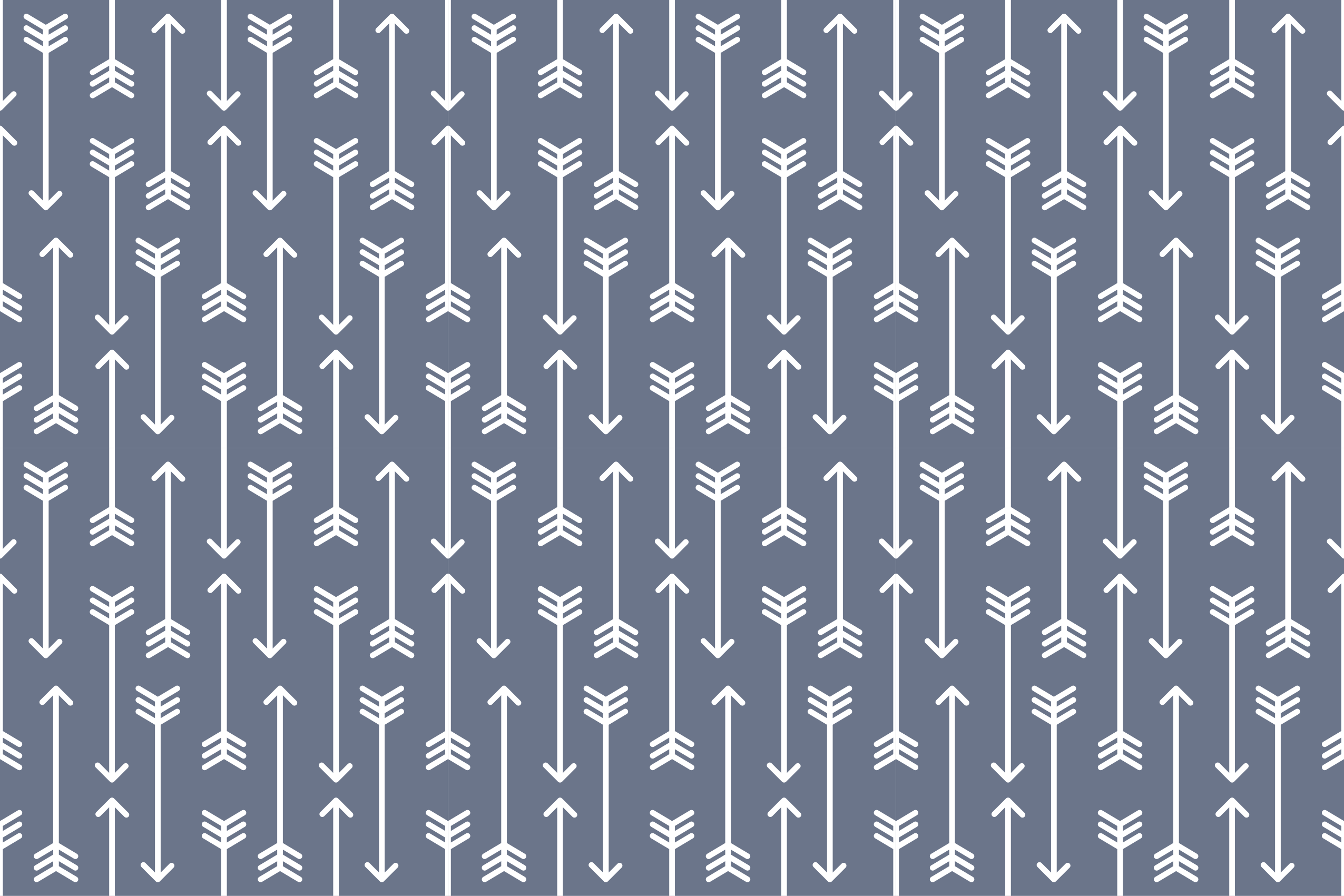 乙烯基地毯条纹 箭头图案 - TenStickers