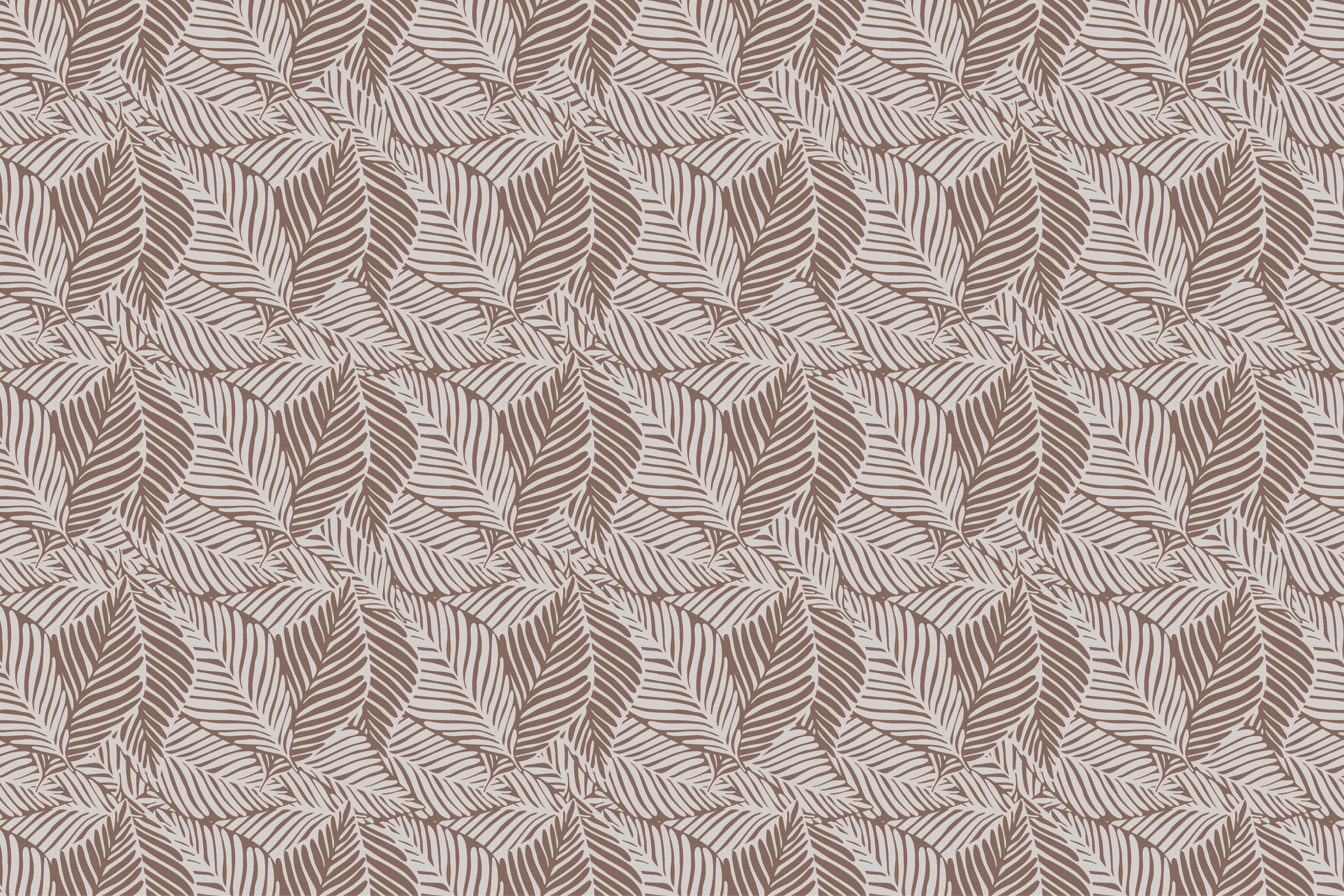 乙烯基花草地毯 叶纹表面 - TenStickers