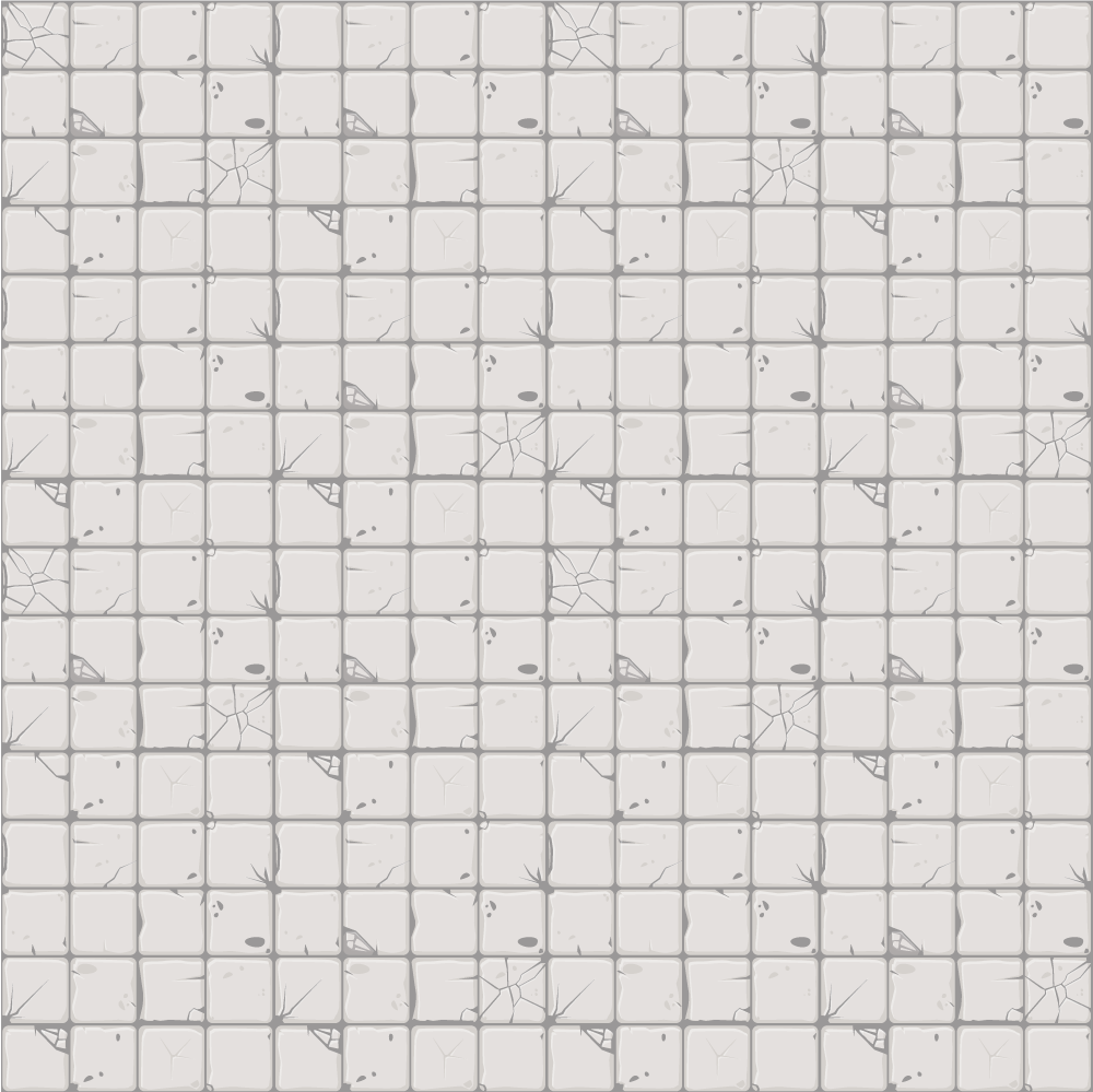 乙烯基地毯适合浅灰色老化瓷砖 - TenStickers