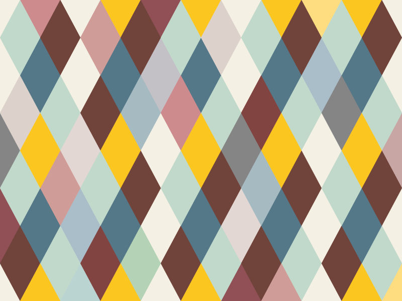 乙烯基地毯几何 几何图案地板覆盖物 - TenStickers