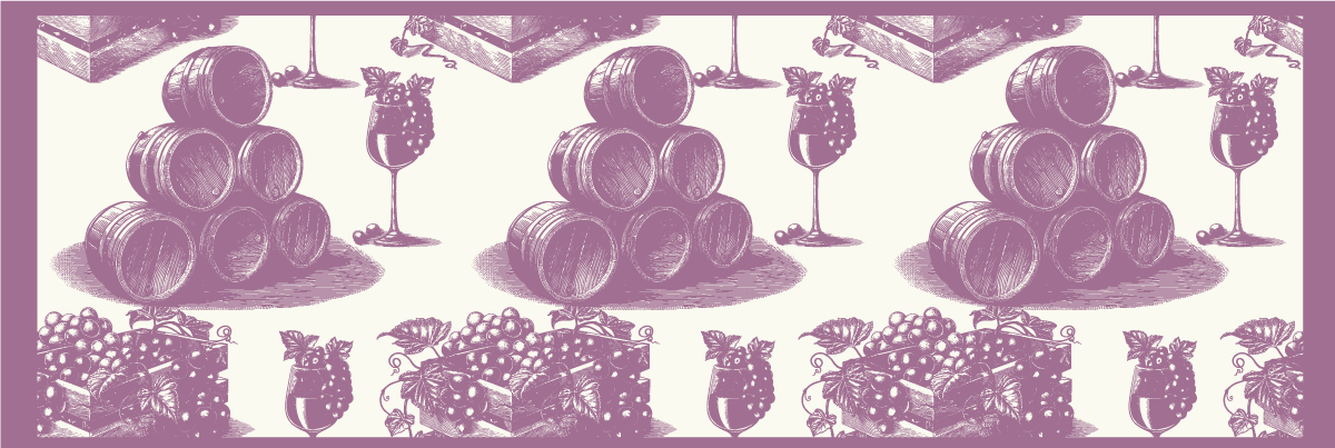 乙烯基地毯 酒窖素描美学 - TenStickers