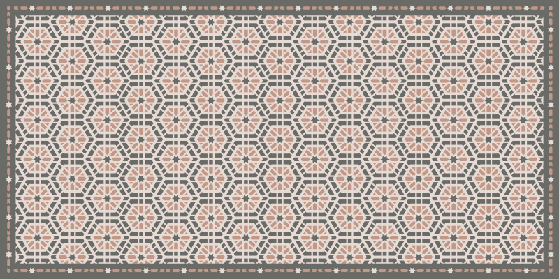乙烯基地毯 葡萄牙哥特式模式 - TenStickers