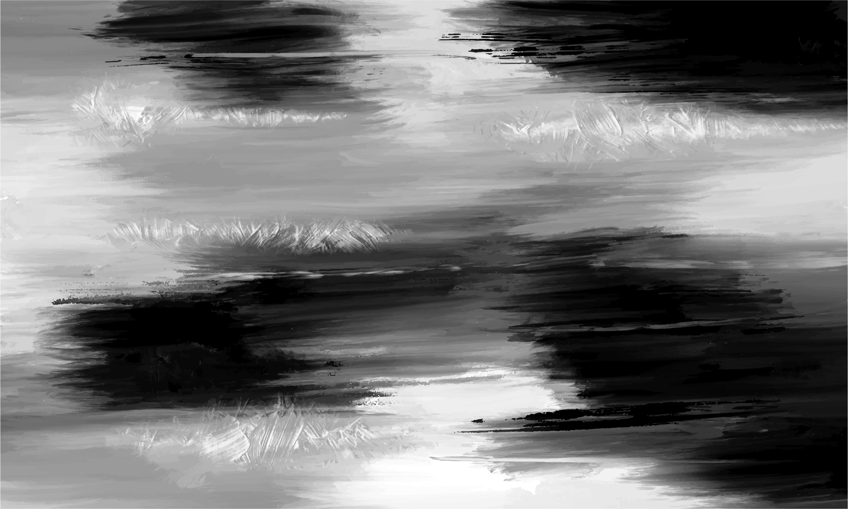 乙烯基地毯研究 抽象繪畫 - TenStickers