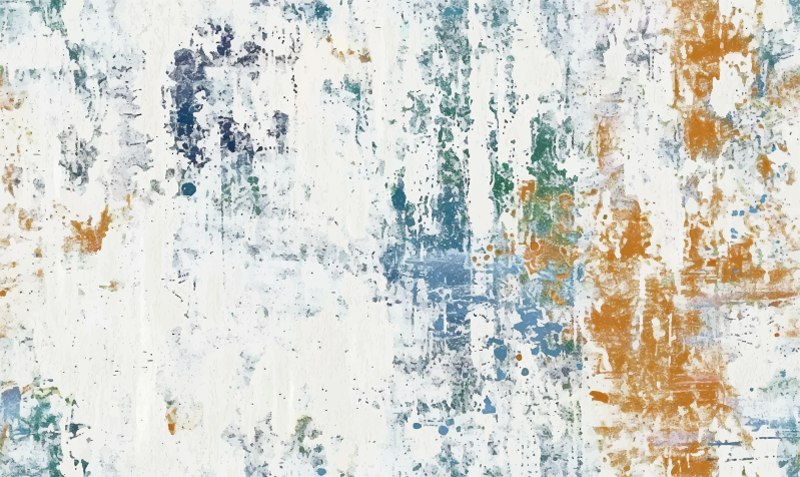 乙烯基地毯饭厅 抽象纹理设计 - TenStickers