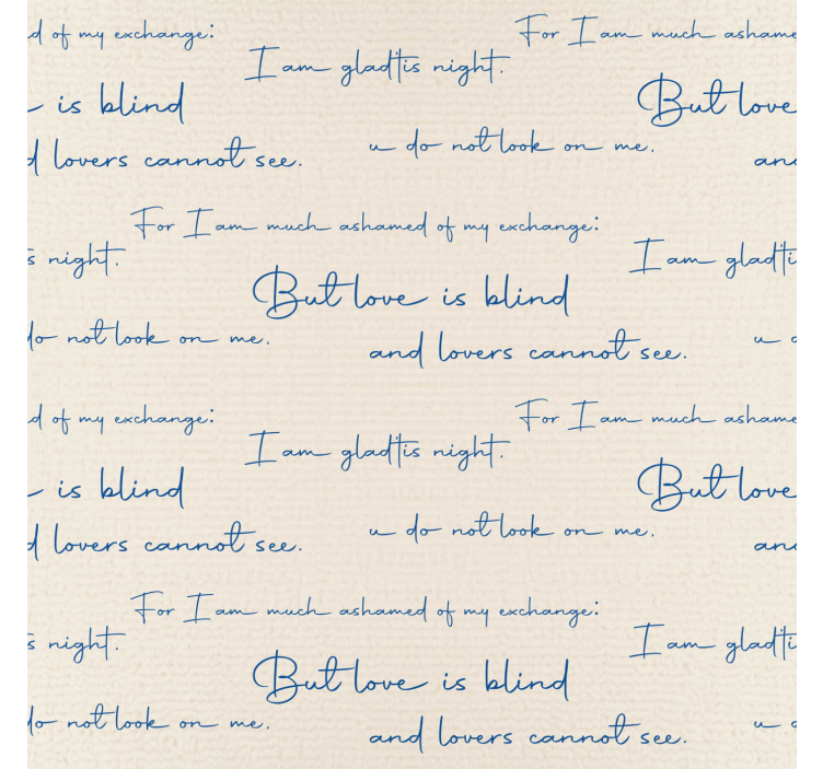 墙纸 刻字 纺织图表 - TenStickers