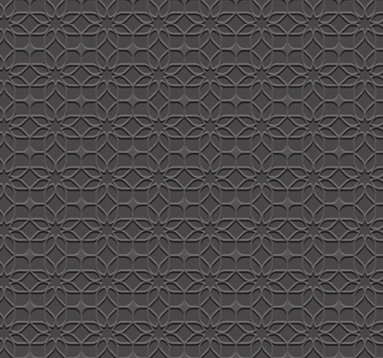 金属效果壁纸几何纹理图案 - TenStickers