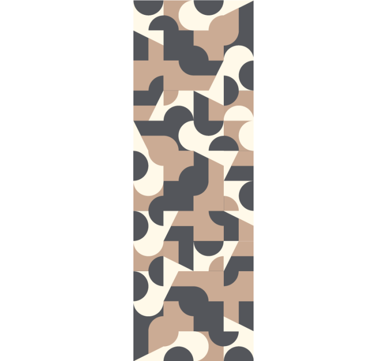 墙纸 抽象 几何形状展示 - TenStickers