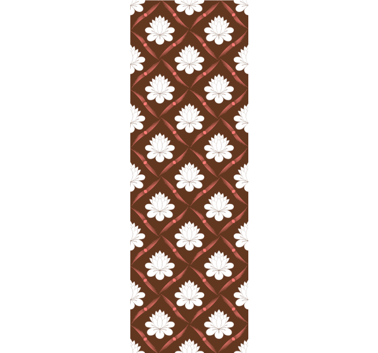 墙纸 花卉观赏 莲花图案设计 - TenStickers