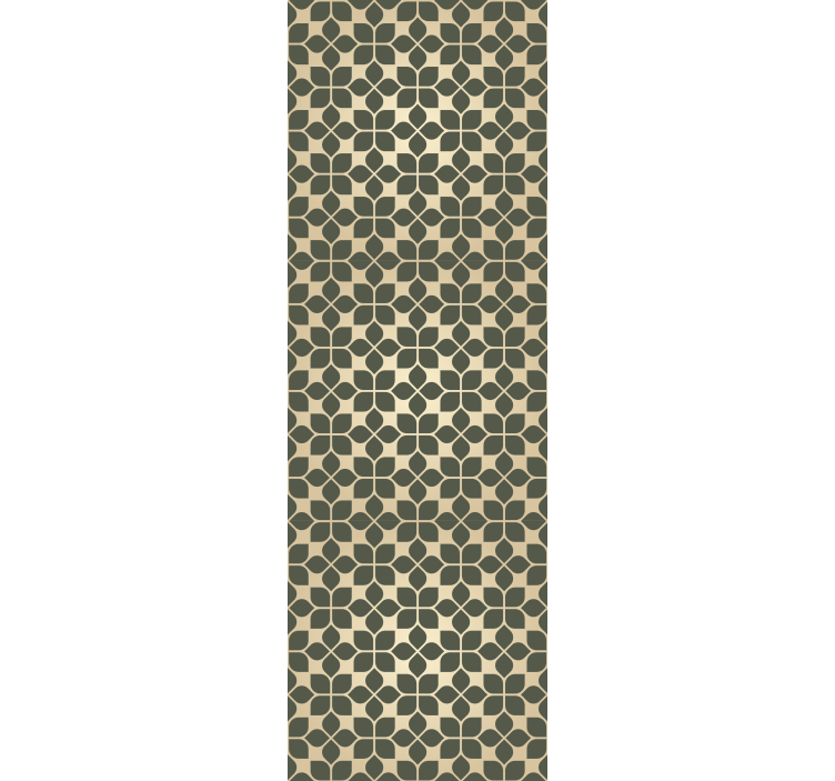 墙纸 主卧 几何花卉风格 - TenStickers