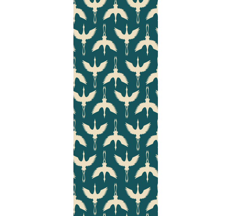 墙纸 鸟类 优雅米色设计 - TenStickers