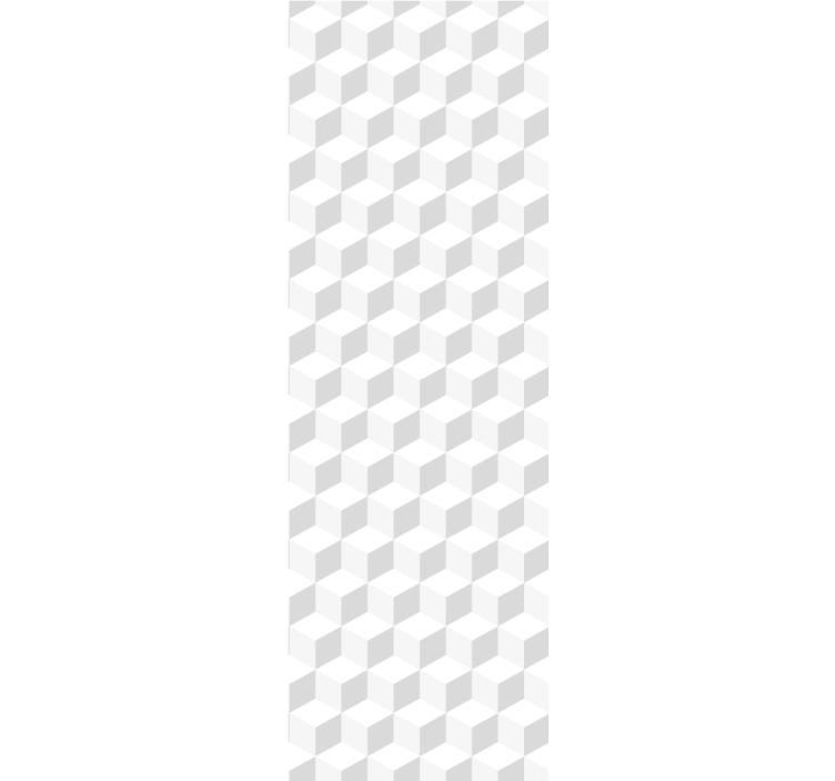 墙纸 几何 立方纹理 - TenStickers