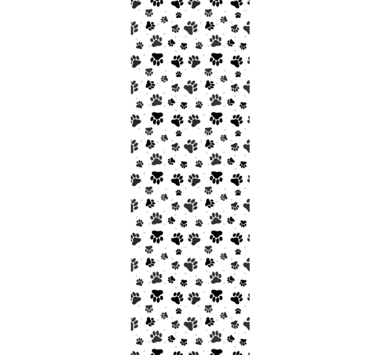 墙纸 动物壁纸 小爪印 - TenStickers