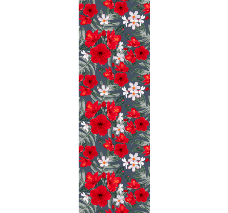 墙纸花卉绚丽的花卉展示 - TenStickers