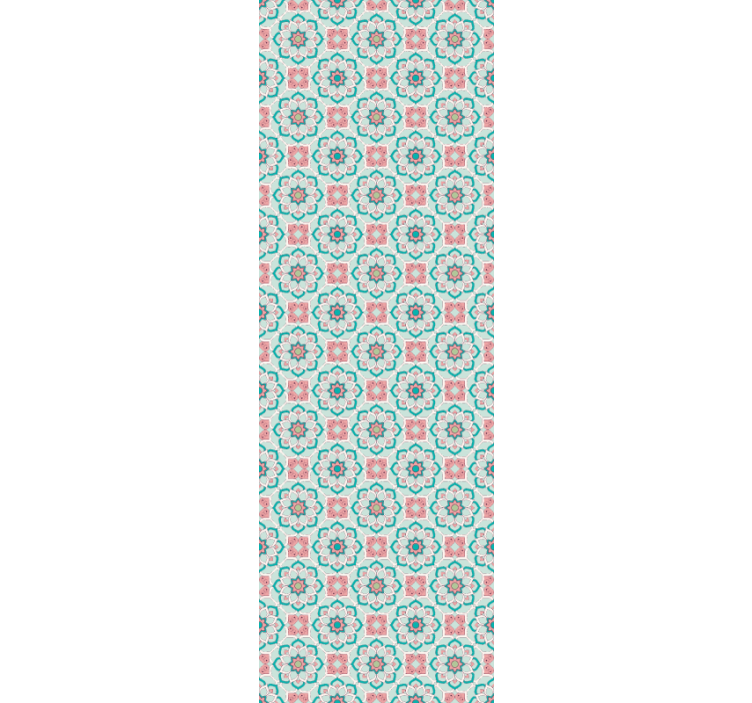 墙纸 花卉观赏 花与星 - TenStickers