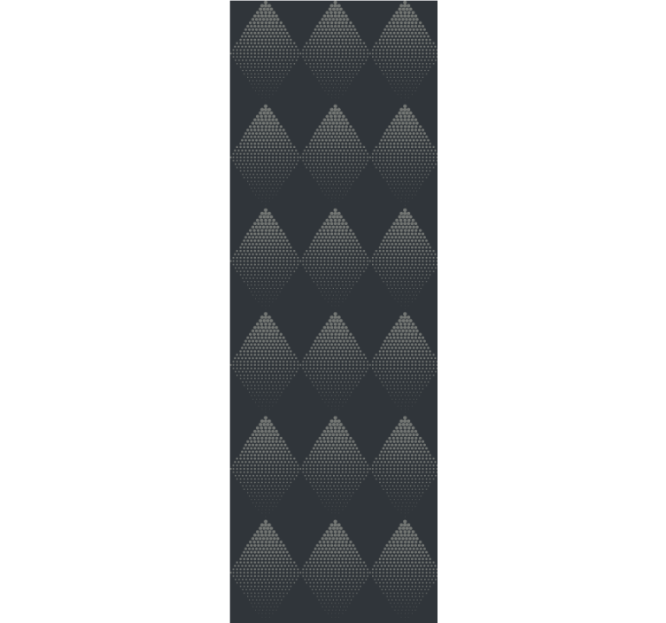 墙纸三角优雅的钻石形状 - TenStickers