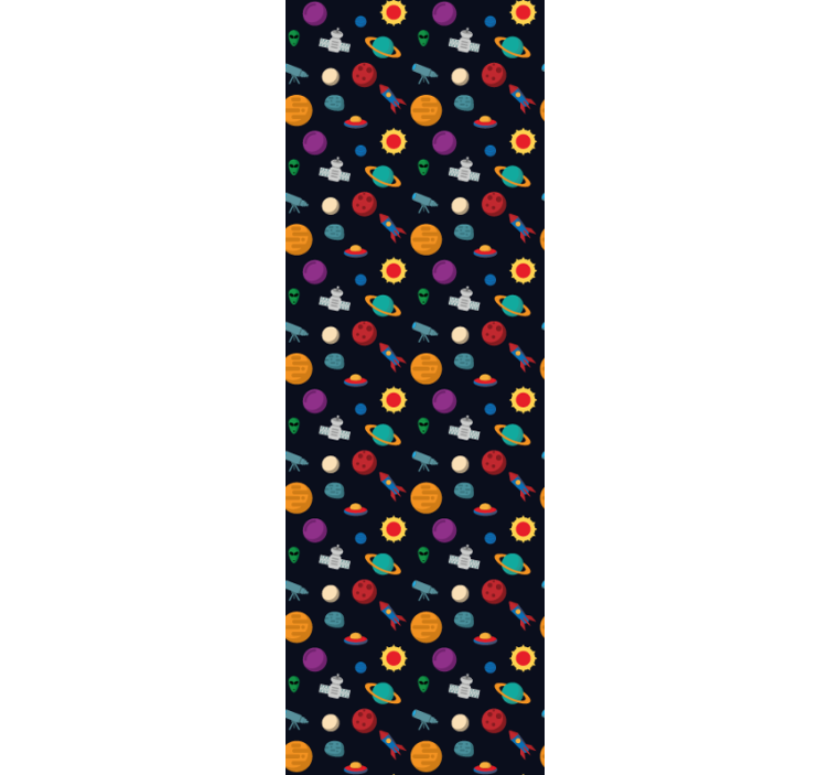 墙纸 星星 宇宙冒险场景 - TenStickers