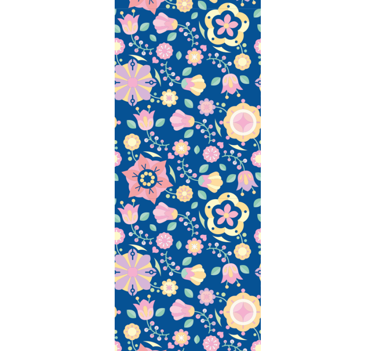 墙纸花卉绽放花卉组合 - TenStickers