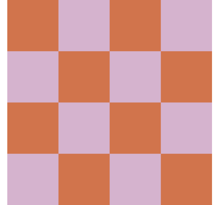 墙纸 瓷砖 橙色色调图案 - TenStickers