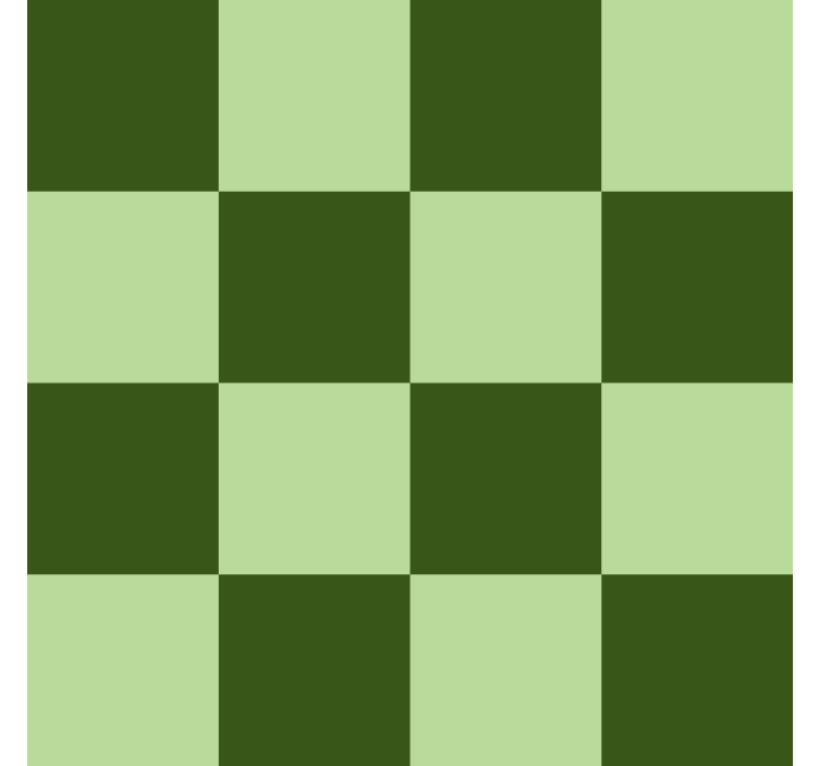 墙纸 瓷砖 深绿色和浅绿色图案 - TenStickers