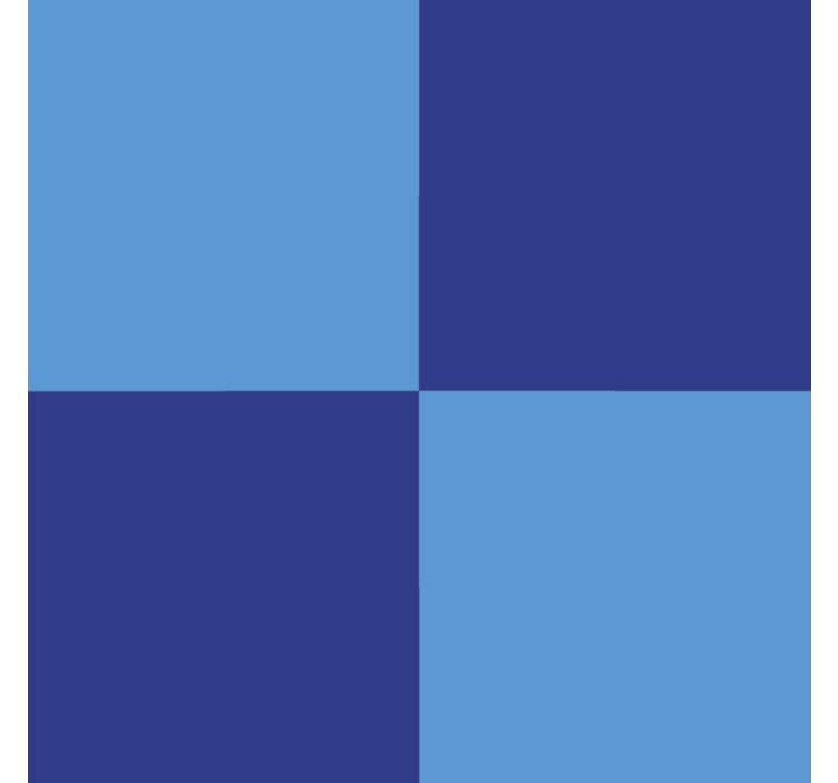 墙纸 瓷砖 深蓝色图案 - TenStickers