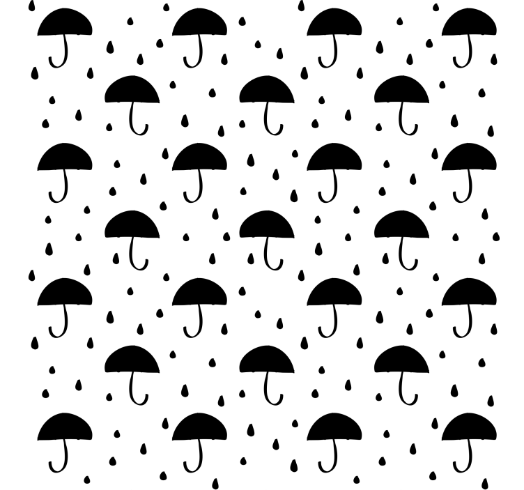 墙纸 几何 雨滴彩纸 - TenStickers