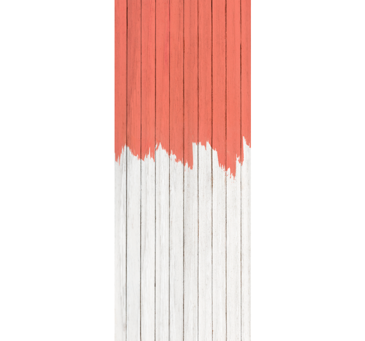 墙纸 木 活珊瑚图案 - TenStickers