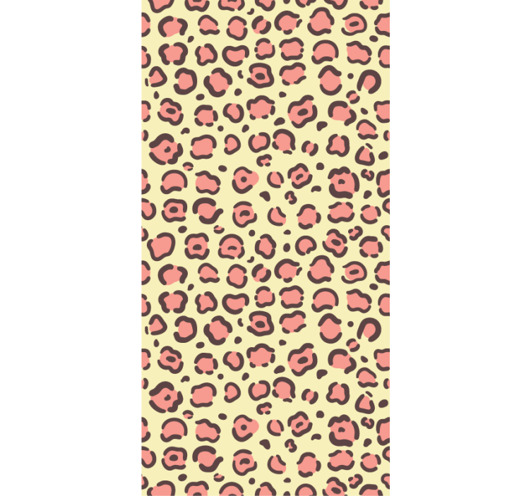 卧室墙纸装饰豹子毛皮纹理 - TenStickers