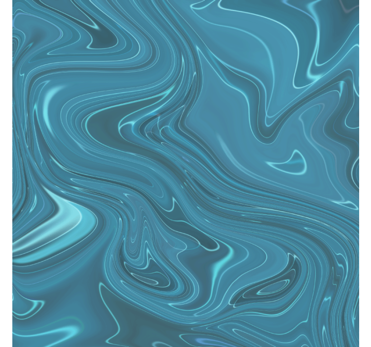 客厅墙纸抽象灰色与青绿色水泥 - TenStickers