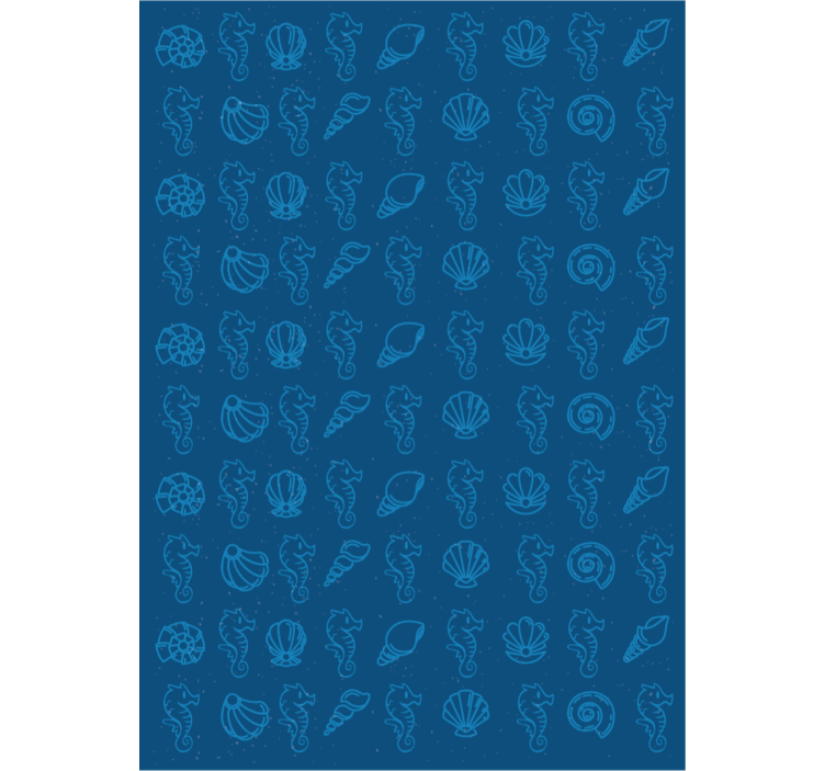 墙纸 动物壁纸 海洋主题插图 - TenStickers