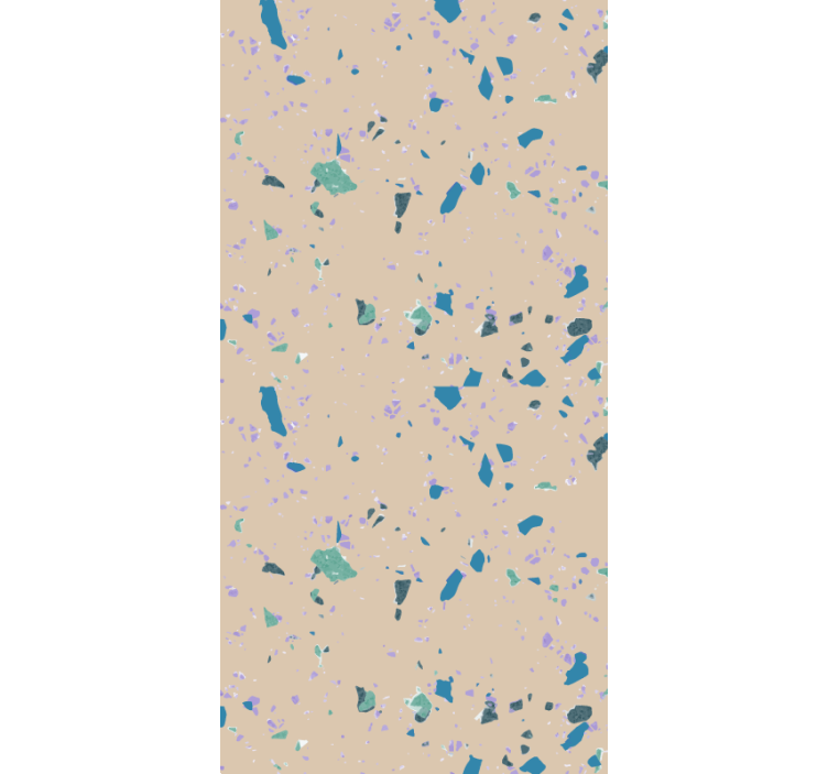 卧室墙纸装饰抽象几何元素 - TenStickers