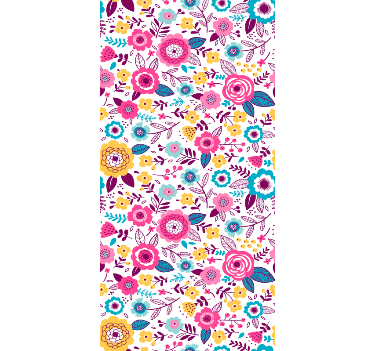 卧室墙纸装饰展现生机盎然的植物动力 - TenStickers