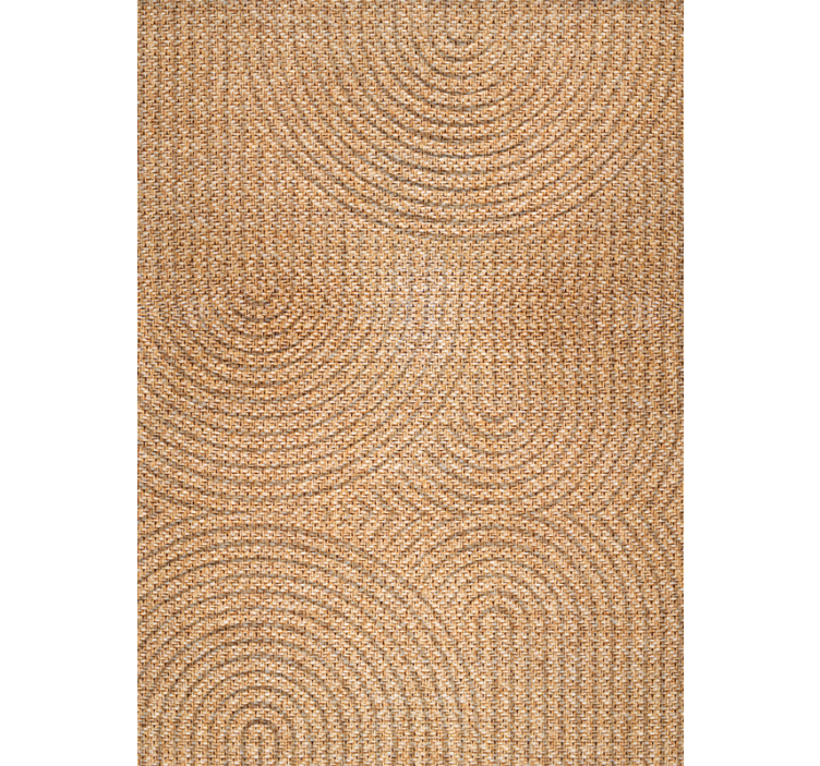 办公室墙纸呈现编织效果拱门 - TenStickers