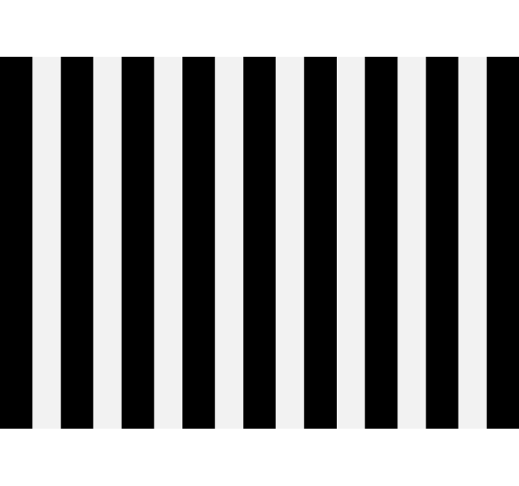 办公室墙纸适用于垂直黑色条纹 - TenStickers