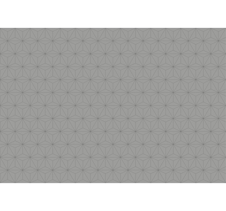 办公室墙纸灰色混凝土三角形 - TenStickers