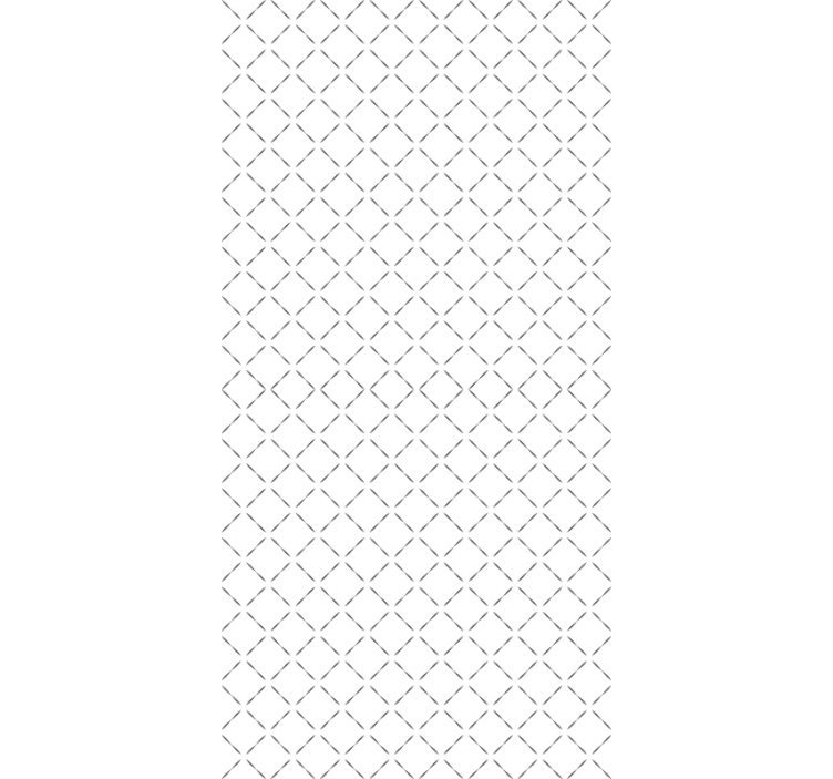 墙纸 几何 连续线条图案 - TenStickers