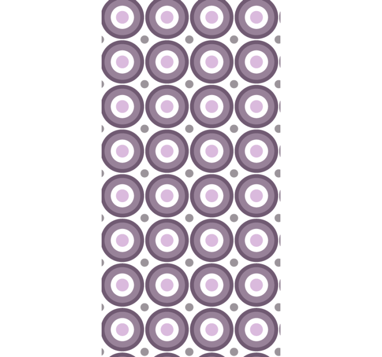 其他质感壁纸紫丁香70年代风格 - TenStickers