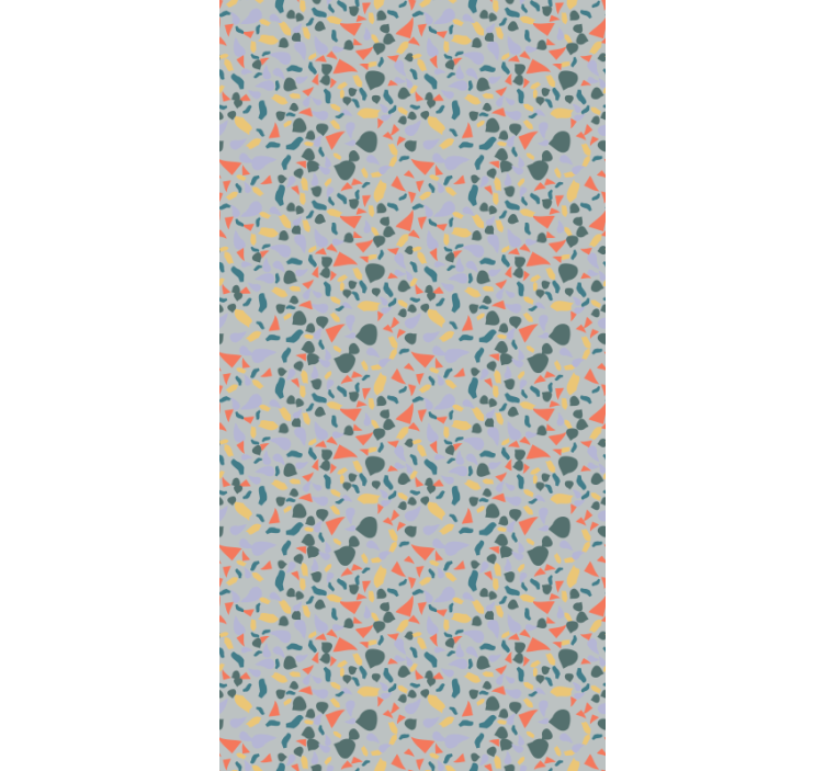 墙纸 大理石 充满活力的抽象形态 - TenStickers