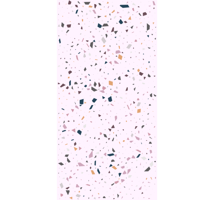 墙纸 大理石 彩色几何碎片 - TenStickers