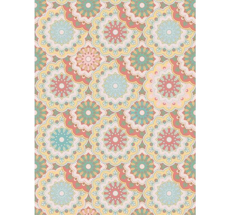 墙纸壁纸面料“奶奶风格” - TenStickers