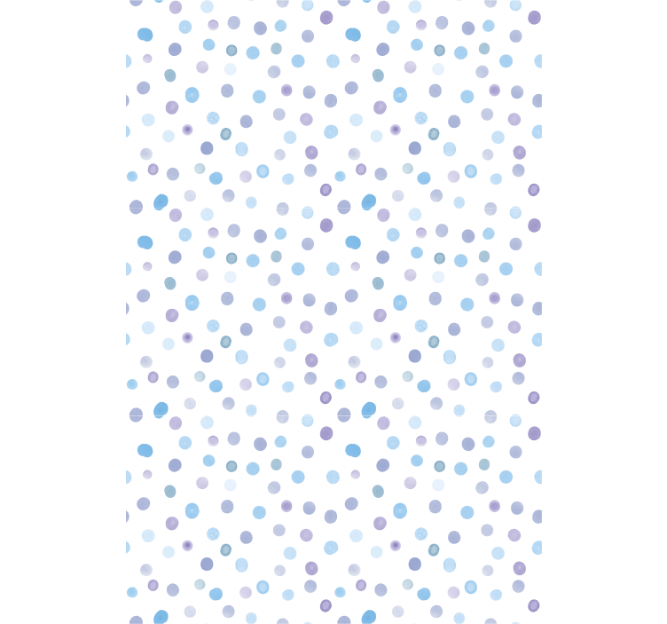 墙纸 北欧的 彩色涂鸦圆点 - TenStickers