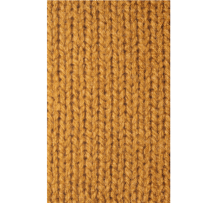 客厅墙纸采用针织面料图案设计 - TenStickers